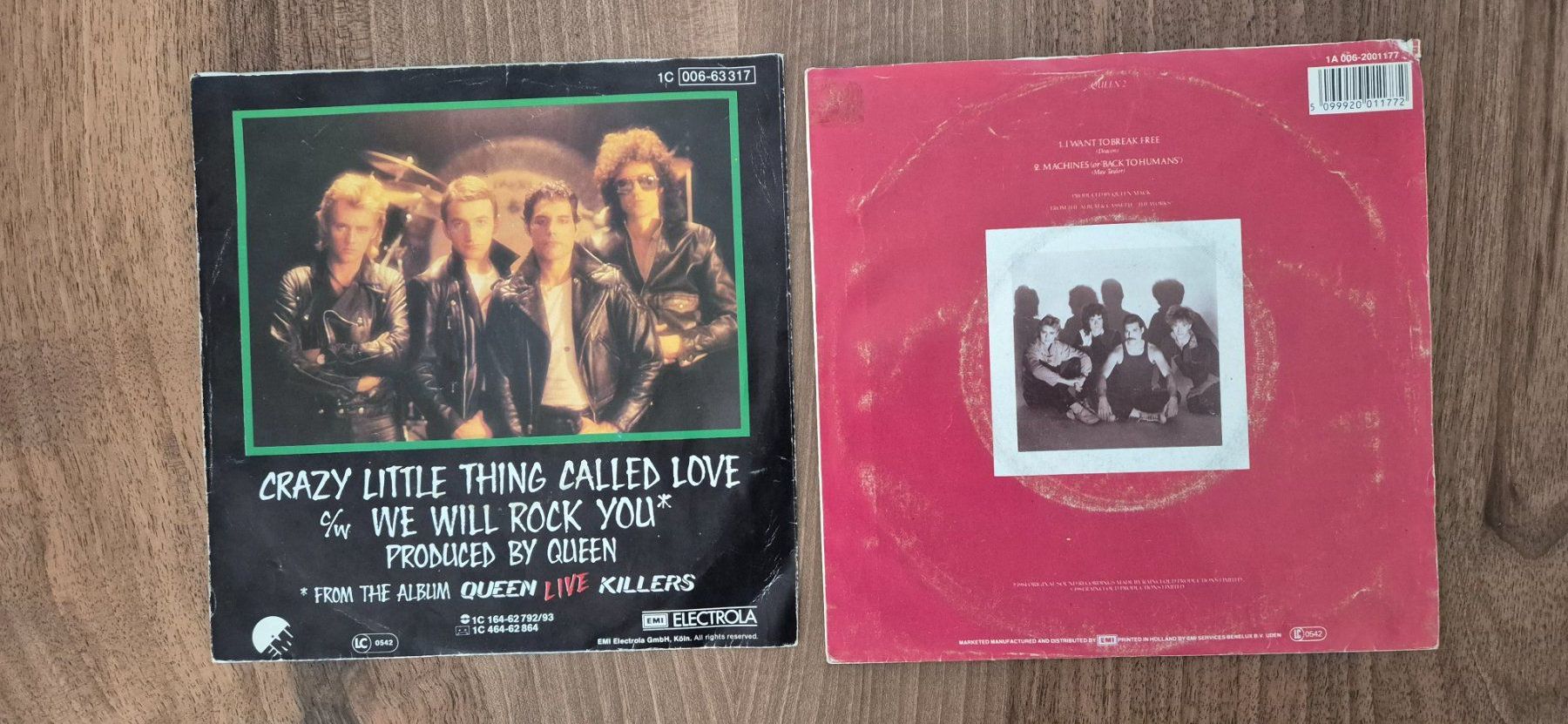 Dischi in vinile: 2 Queen-Singles – Usato da Emmenbrücke venduto da eneredi 1