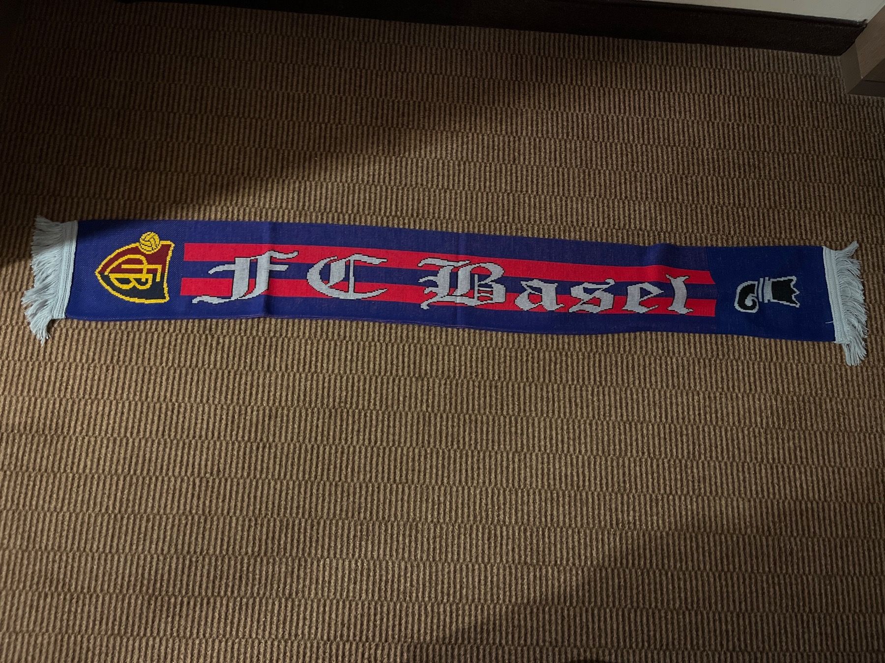 FC Basel Foulard & Sciarpe: FC Basel FCB Vintage Schal Halstuch – Usato da Wallisellen venduto da theadicts77