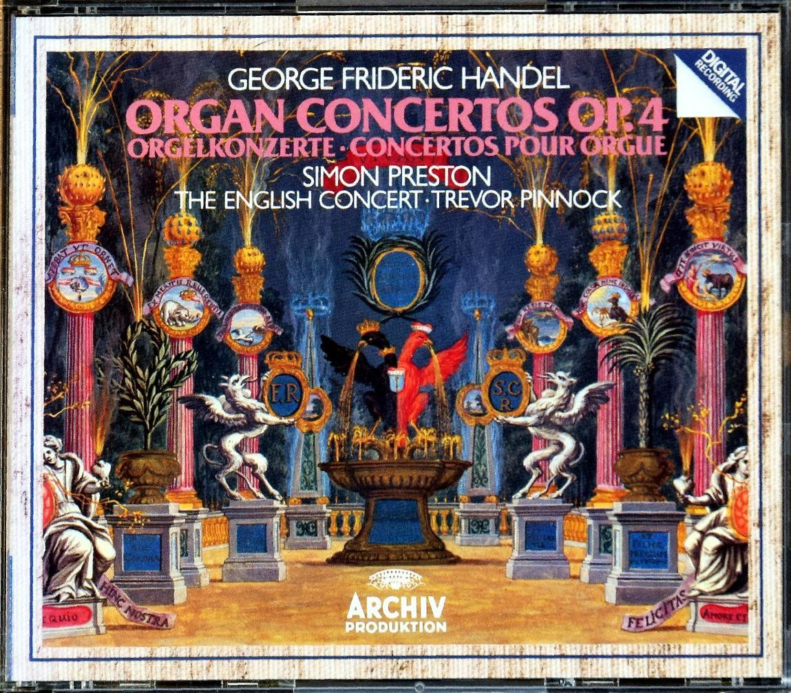 CD: Händel Orgelkonzerte Op.4 - Simon Preston 2 CD – Usato da Niederhelfenschwil venduto da Rol9527