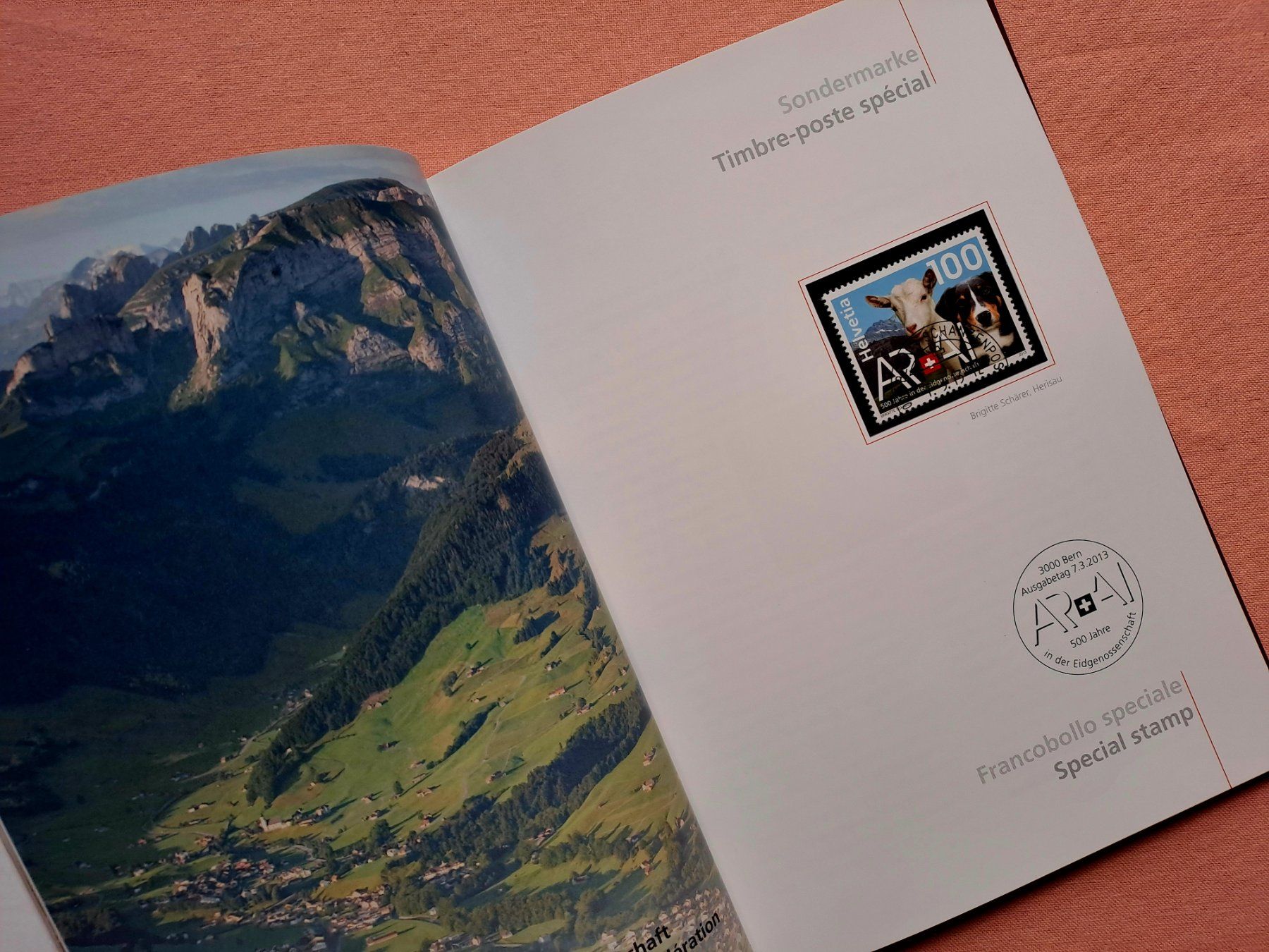 Tutti i francobolli: Original Jahrbuch Briefmarken CH Post 2013 Halbmondstempel – Nuovo (secondo la descrizione) da Ostermundigen venduto da pedru8 2