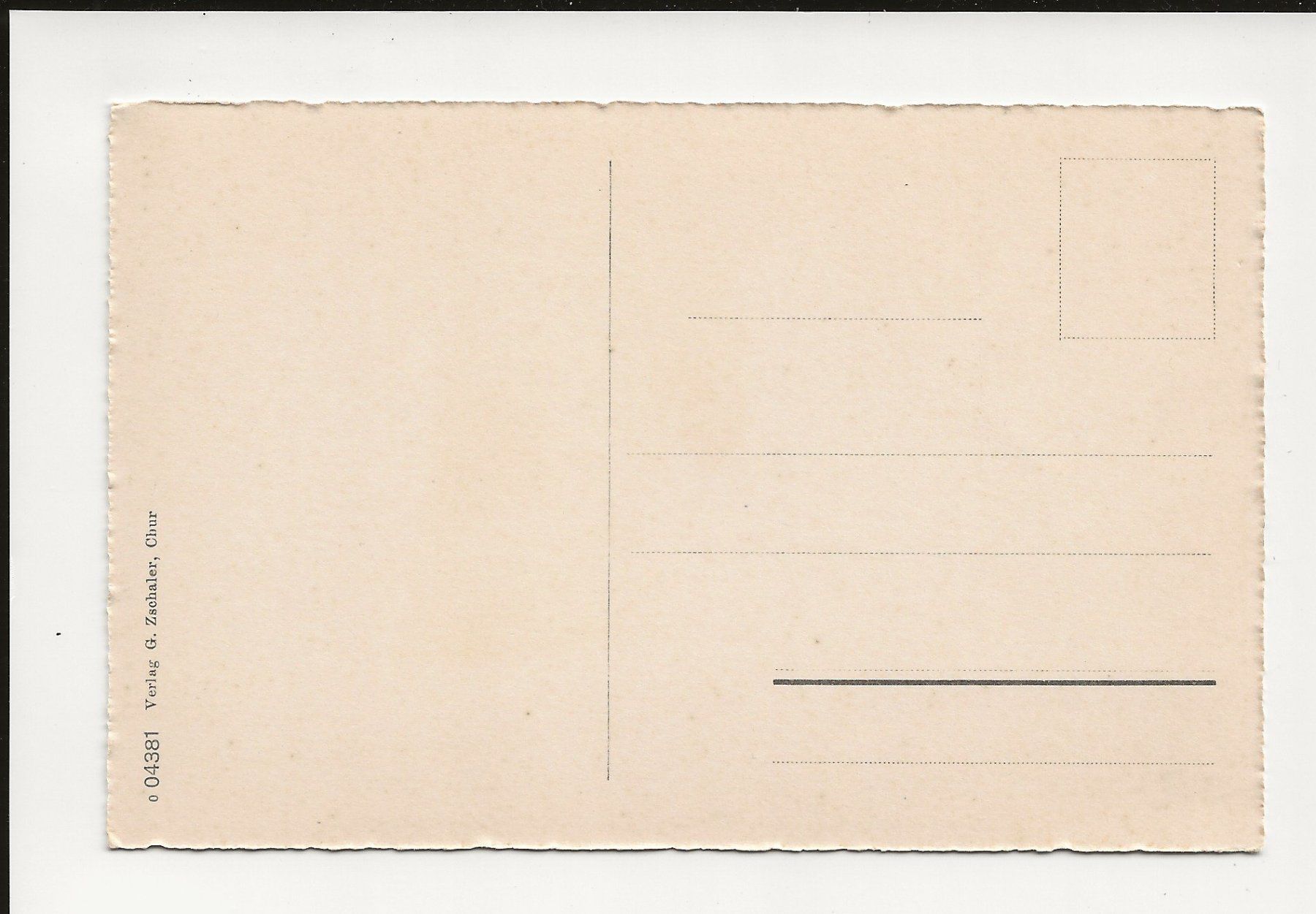 Cartoline postali: AK ca.1910  Maladers, Mittenberg, Montalin vom Chalet Grida – Usato da Greifensee venduto da 315WDO 1
