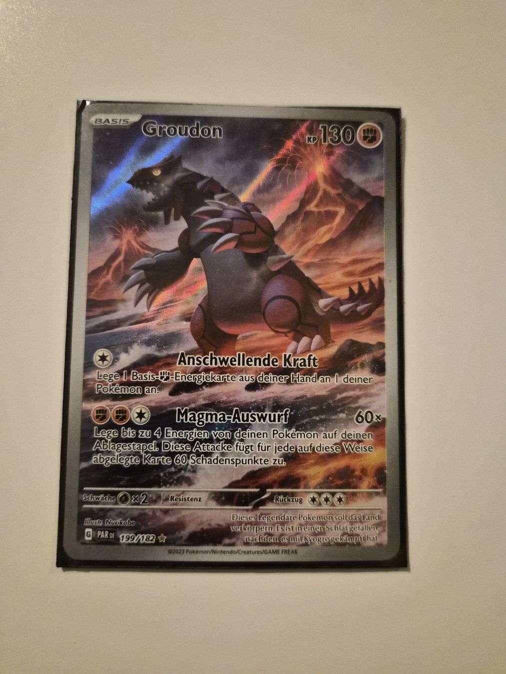 Cartoline: Pokemonkarte Groudon – Nuovo (secondo la descrizione) da Riehen venduto da jel_lqq7