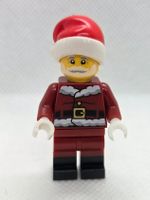 LEGO BAM Santa Clause dark red Uniforme and red hat