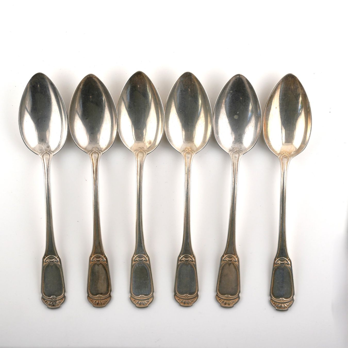 Löffel: Dessertlöffel Set 6x aus Silber – Gebraucht aus Basel von Vip24 1