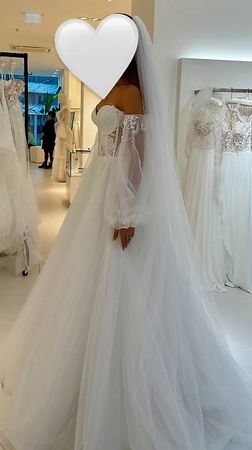 Brautkleid, Hochzeitskleid, weisses Kleid