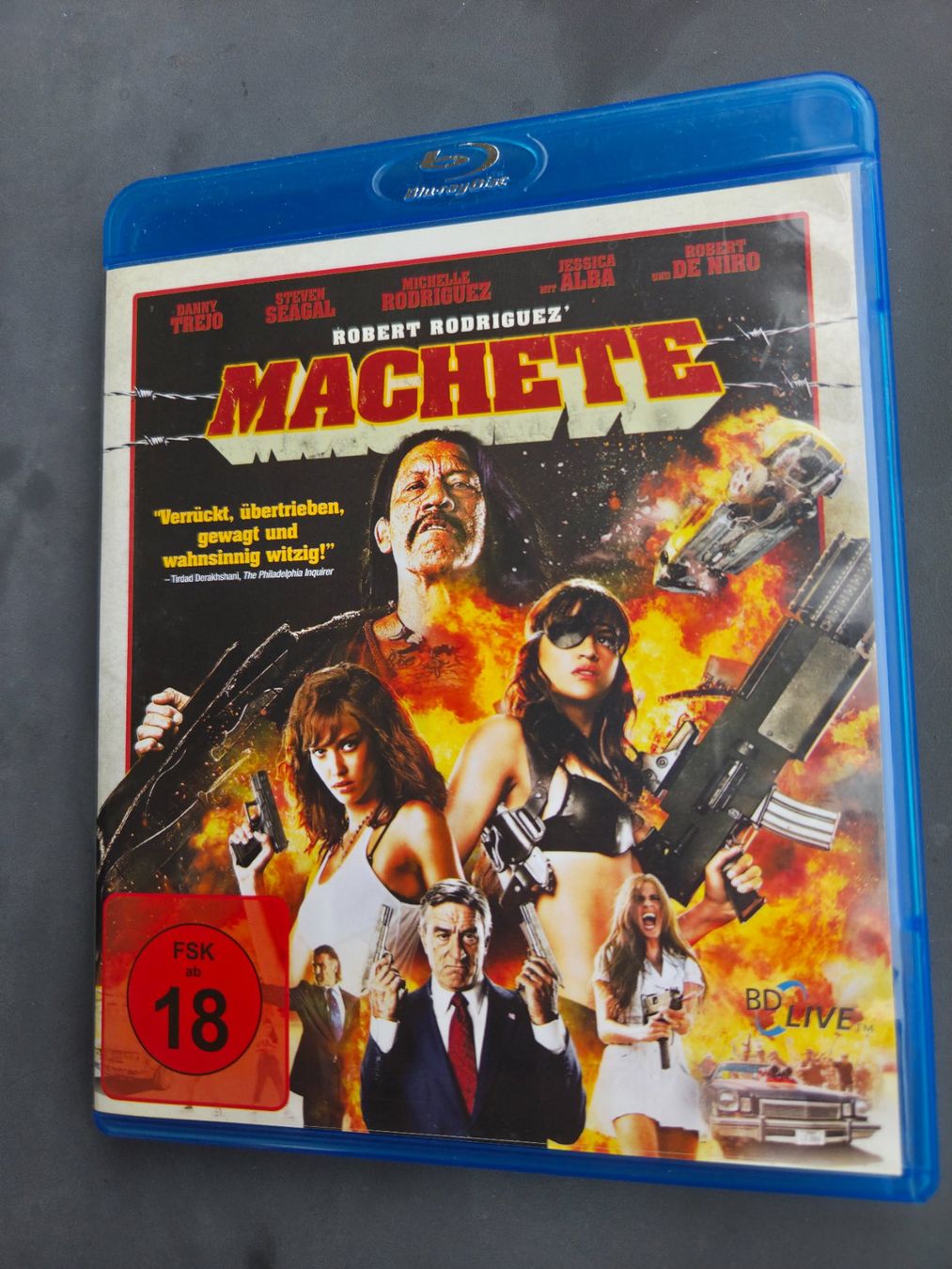 Tutti i DVDs: 🎬 Machete (Blu-ray) – Usato da Aldesago venduto da lusuardi