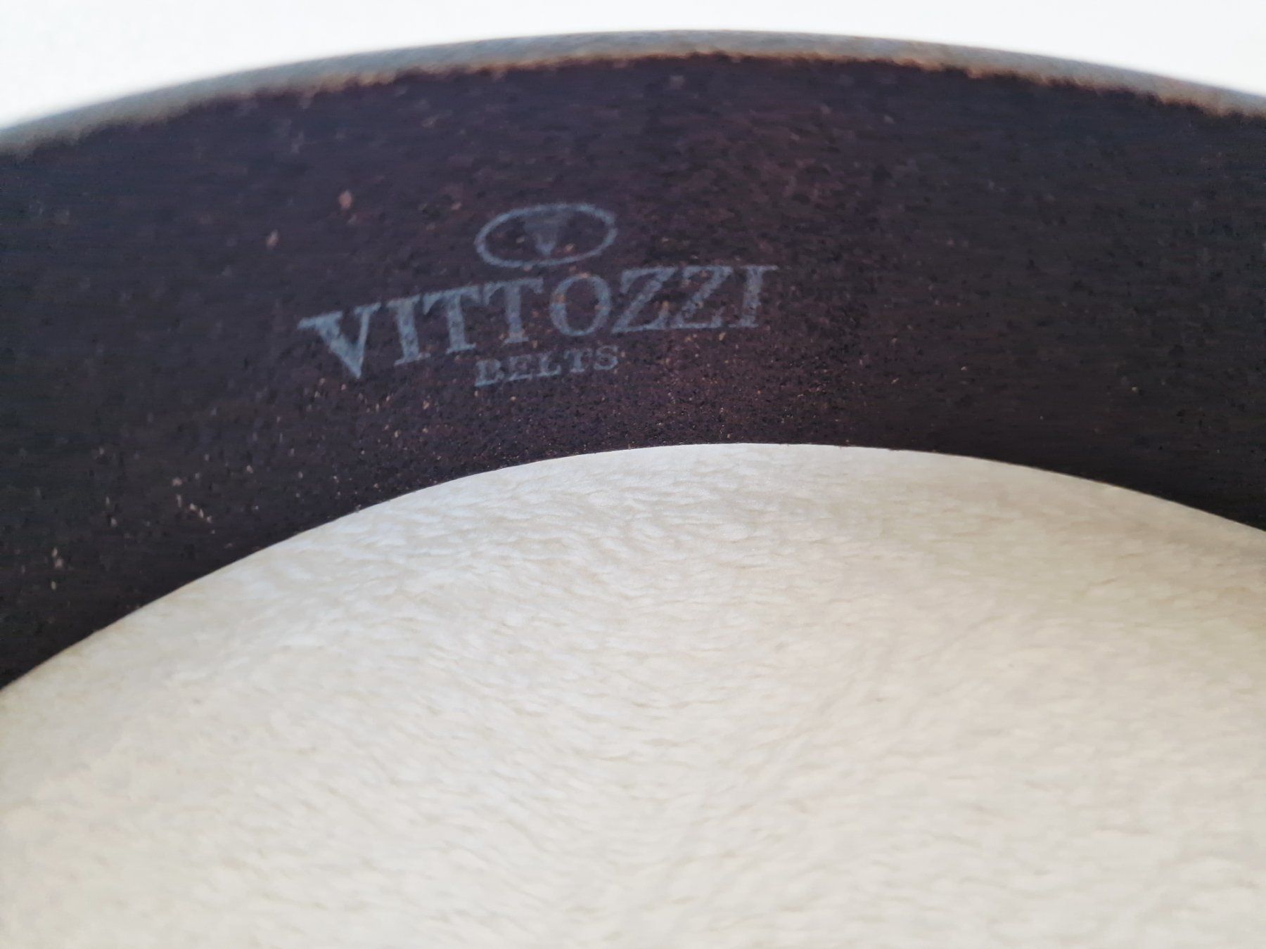 Cinture: Damen Echt Leder Gürtel 75 Braun – Usato da Hallau venduto da CHACLA 4