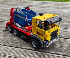 Lego Technic Lastwagen mit Wechselmulde 42024 mit Bauplan
