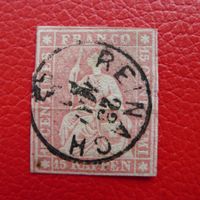 Strubel: 24G (24B4) von REINACH: 23.5.1861 Fingerhut-Stempel
