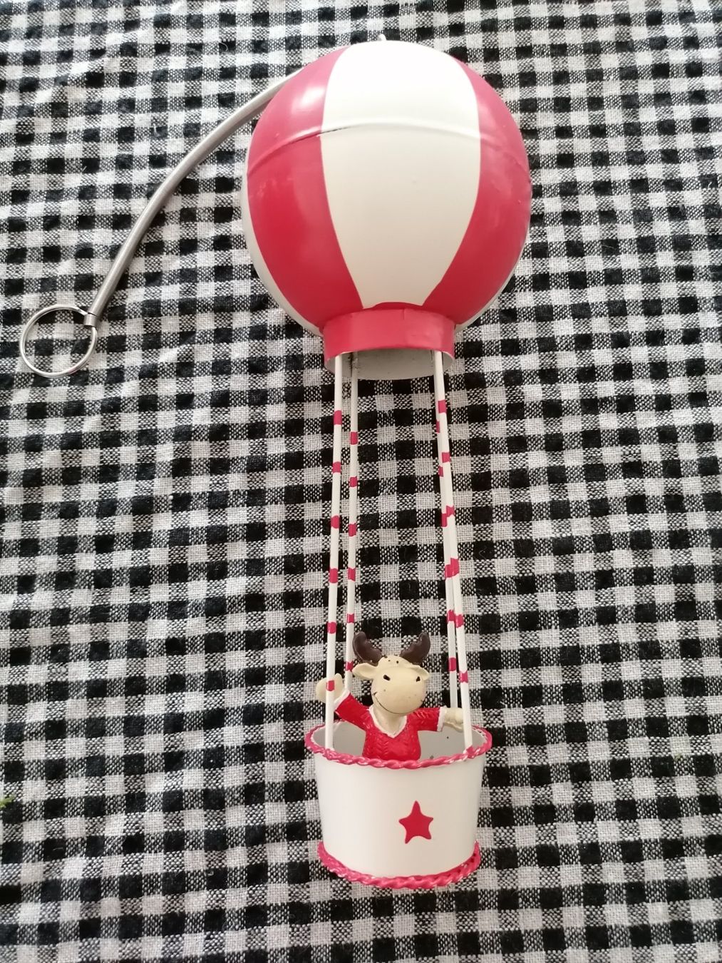 Tutte le decorazioni: Dekoration mit Elch im Heissluftballon – Nuovo e nell'imballaggio originale da Wallisellen venduto da Muggeli1970