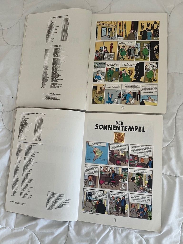 Comics: 4 Tim und Struppi Comics Konvolut – Gebraucht aus Steinach von Momoco 3