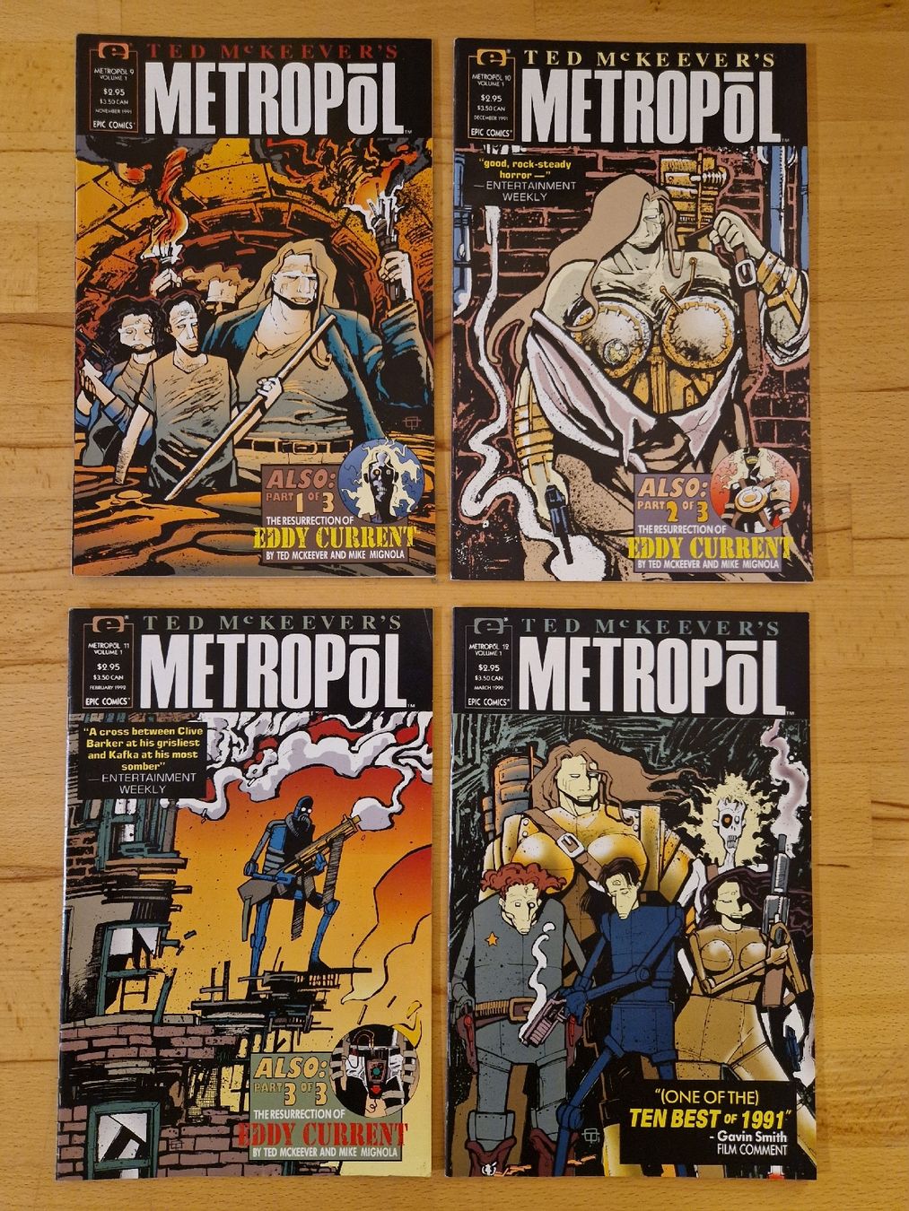 Comics: Ted McKeever's Metropol (vol.1 & vol.2) – Gebraucht aus Biel/Bienne von collector_comics 3