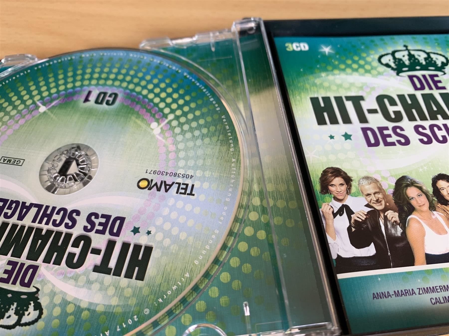 CD: Die Hit-champions Des Schlagers  - 3 CD – Usato da Rikon im Tösstal venduto da Alpenmutz 2
