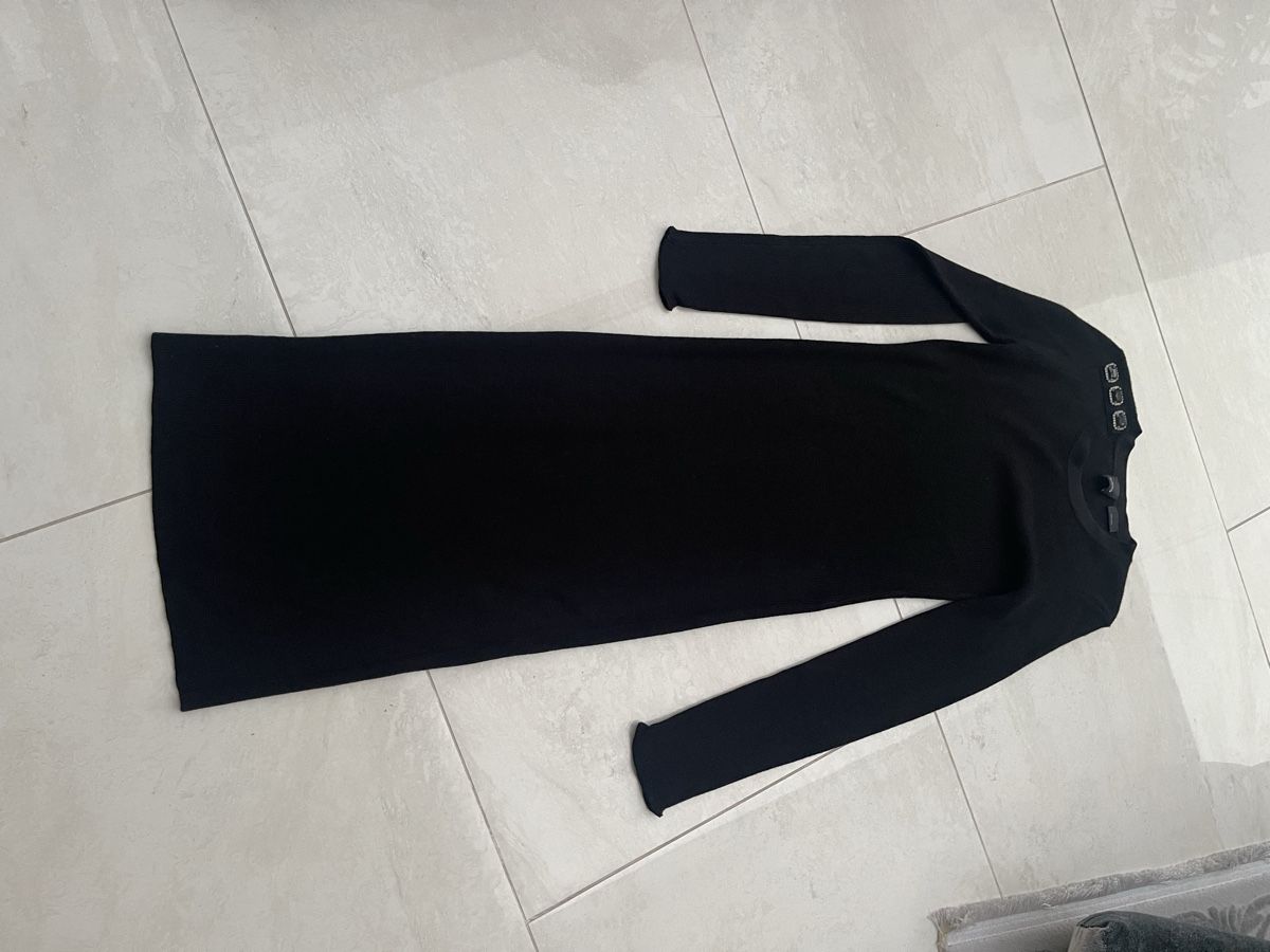 Hugo Boss Vestiti: Hugo Boss Strickkleid, Schwarz, Gr. S – Usato da Weisslingen venduto da Spiegelbild0 3