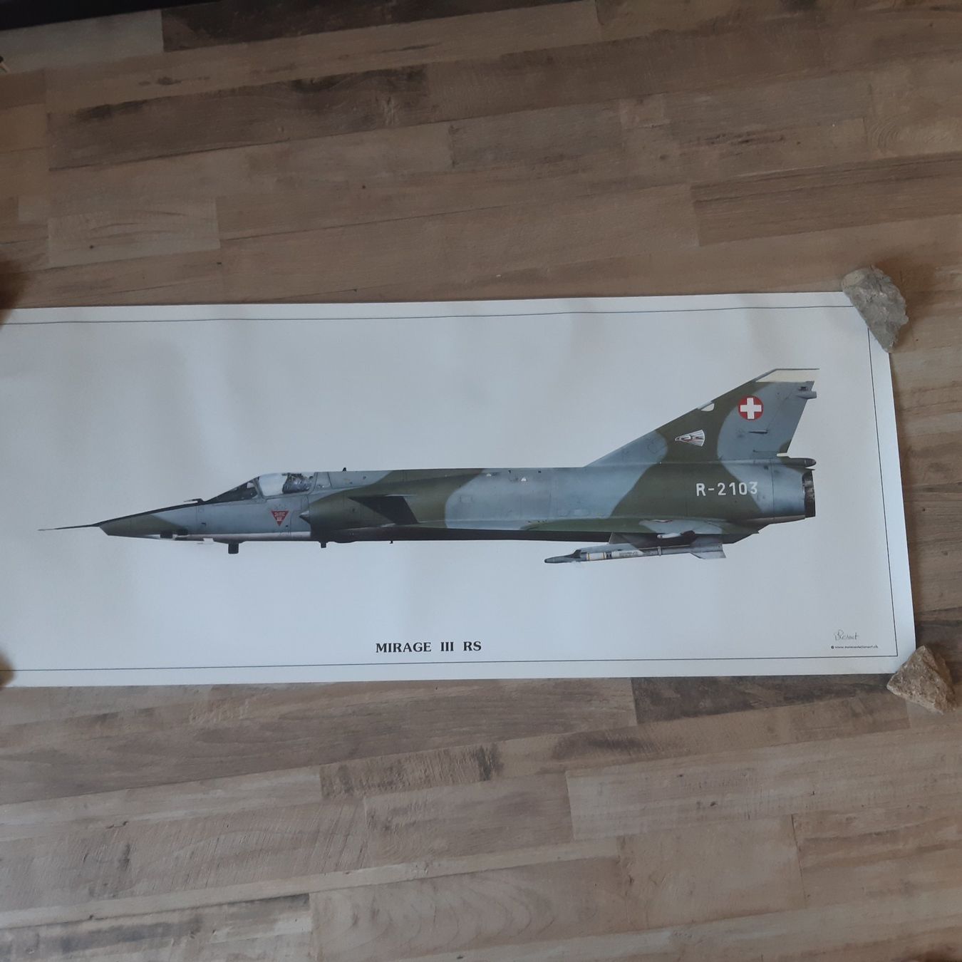 Posters & Illustrations: Mirage III RS Schweizer Luftwaffe – D'occasion à Giffers par attila07