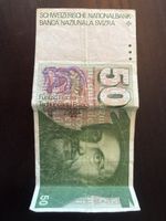 50 Franken Banknote Konrad Gessner – 6. Serie – 1983