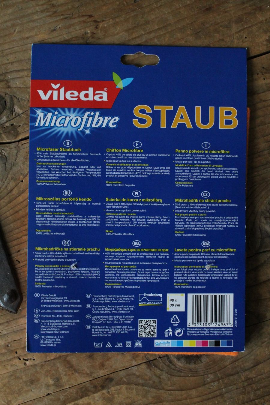 Altri articoli per la cura: Vileda Microfaser Staubtuch / Neu / OVP – Nuovo e nell'imballaggio originale da Lachen SZ venduto da ratata 1