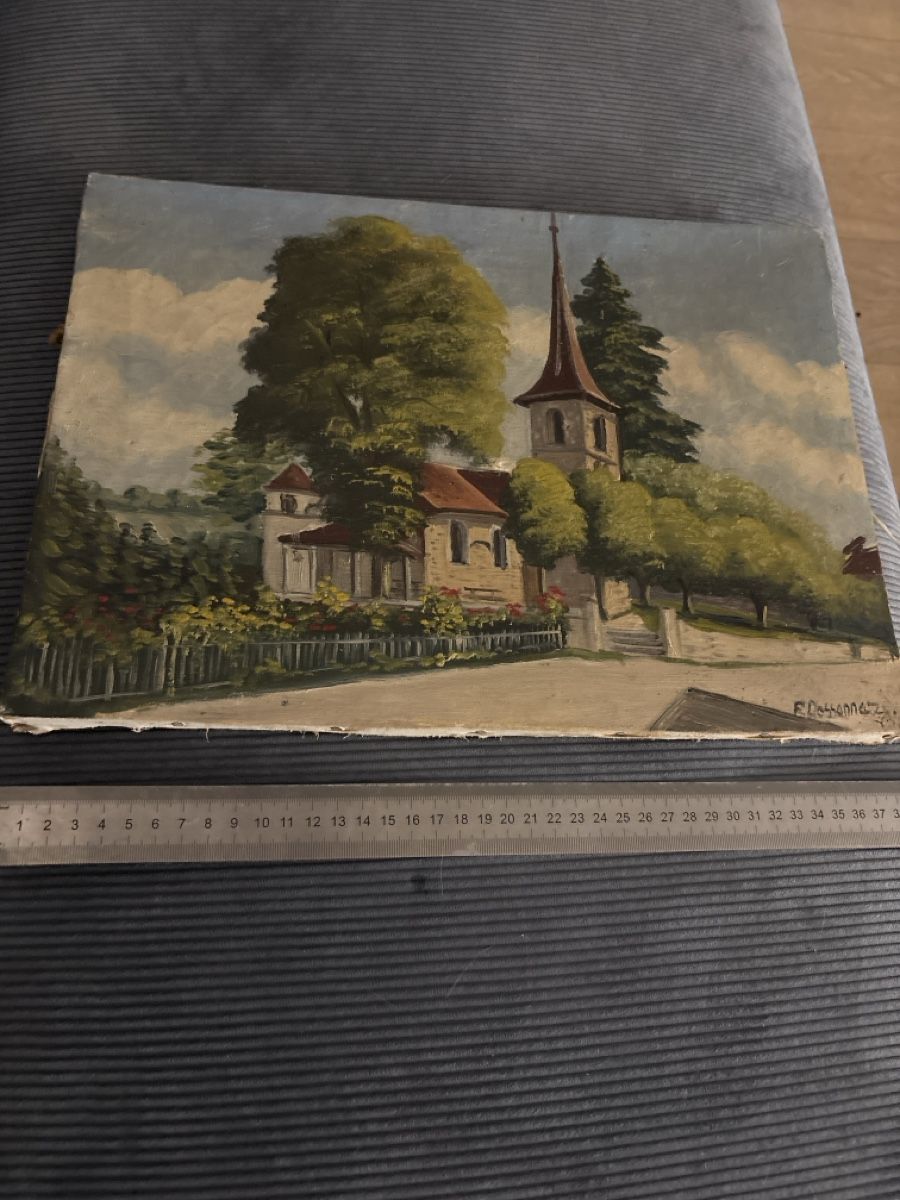 Tableaux: Tableau F Dessonnaz signé – D'occasion à Estavayer-le-Lac par bde_mc5x