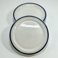 Lot de 6 assiettes plates vintage "The Cellar"
