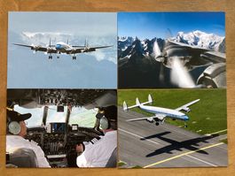 4 AK Flugzeuge. Aviatik