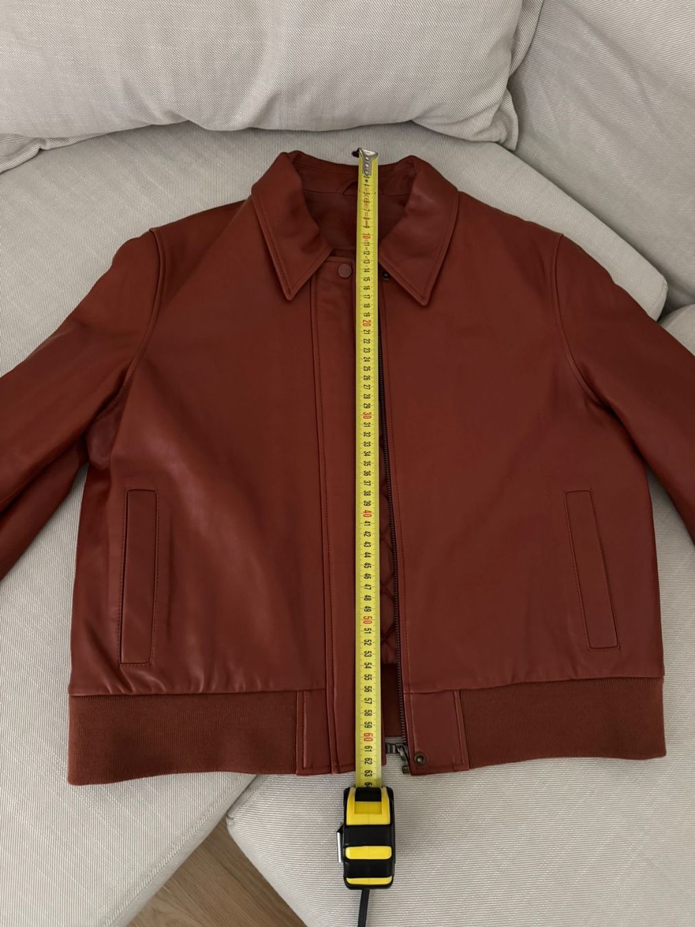 Comptoir des Cotonniers Giacche: Bomber cuir marron – Usato da Fribourg venduto da ksu_65bh 6