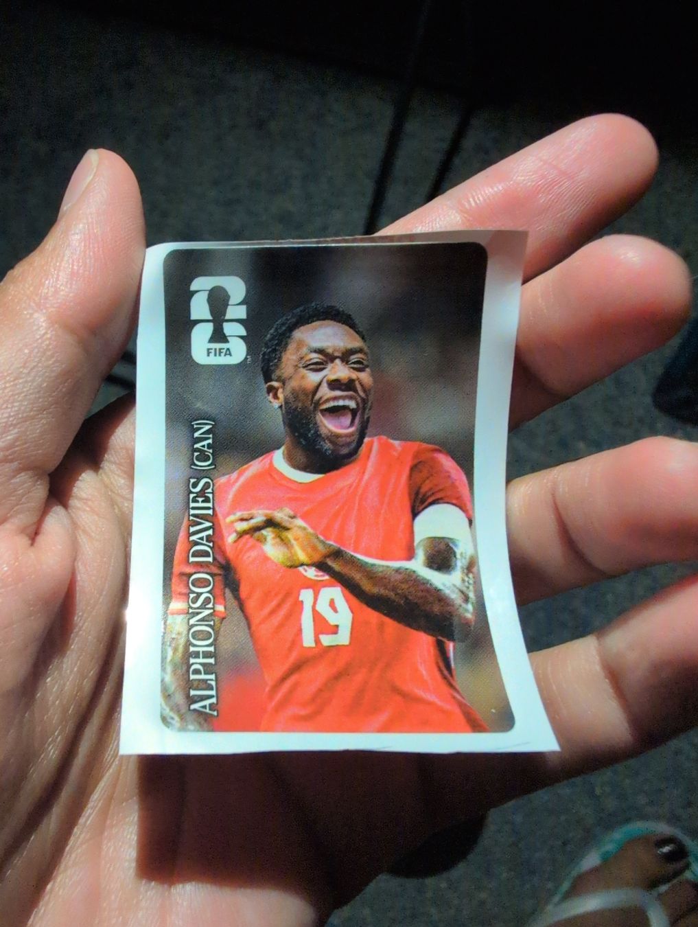 Panini Sammelbilder & Trading cards: Alphonso Davies CAN – Neu und originalverpackt aus Lausanne von KarolyneBaiao