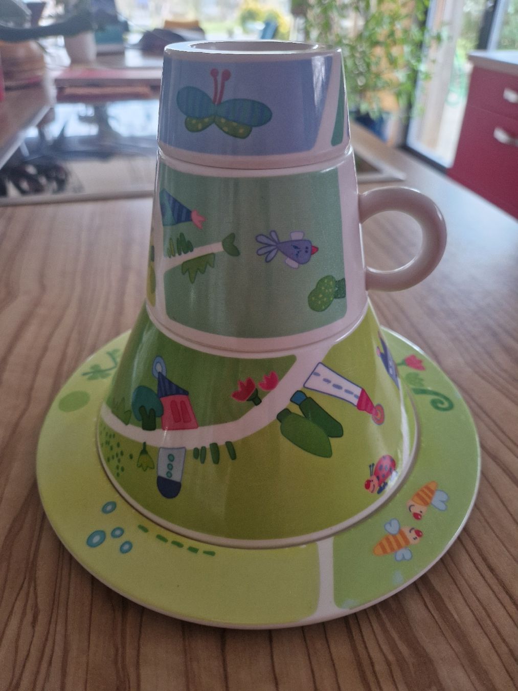 Haba Piatti: Kit vaisselle bébé Haba – Usato da Delémont venduto da bouboute01