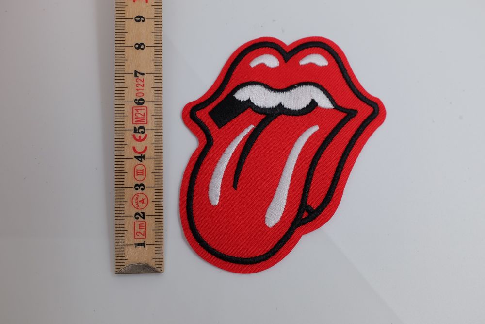 ROLLING STONES ZUNGE LOGO AUFNÄHER 5x7cmOHNE LEIM MUSIC (Gebraucht) In - Foto 10
