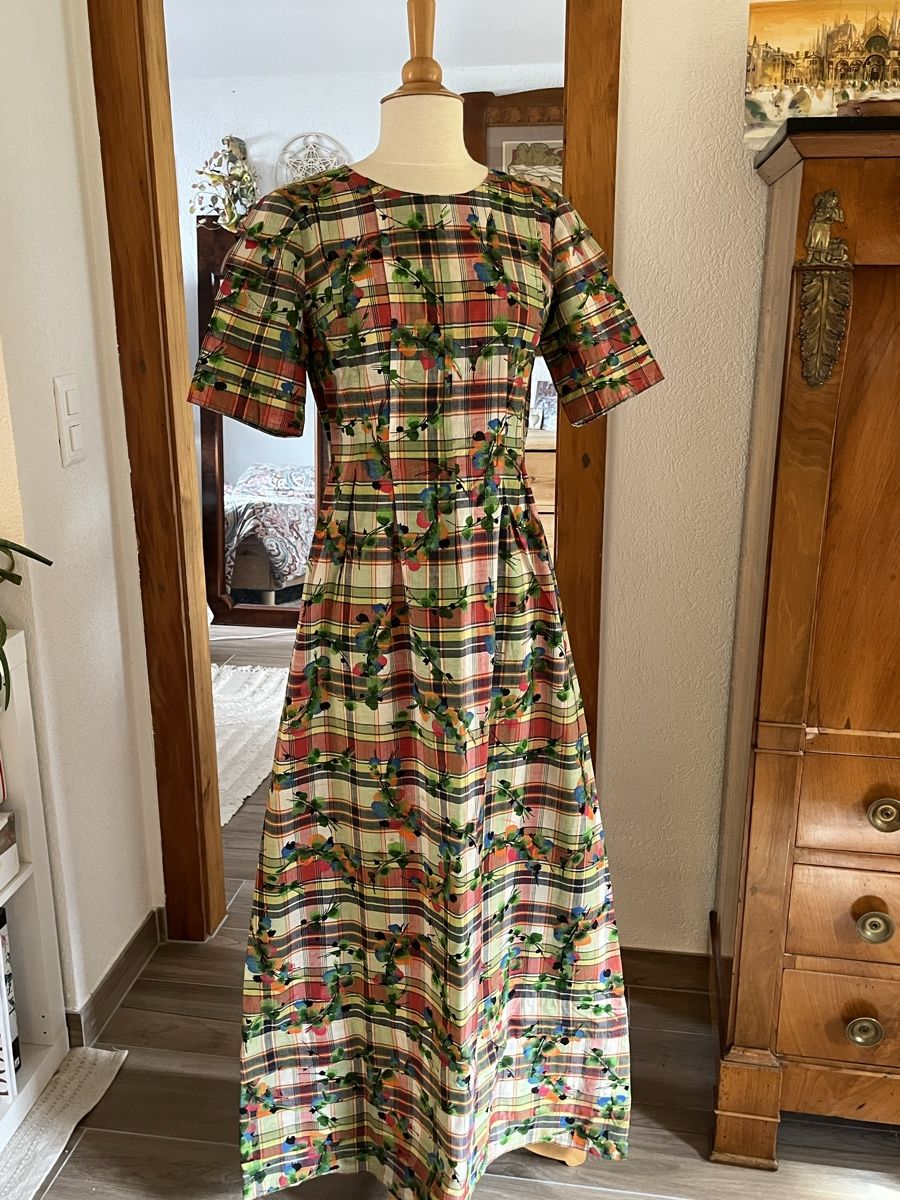 Kleider: Robe vintage années 1970 – Gebraucht aus Euseigne von so.ART