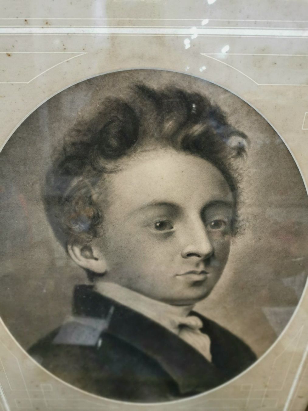 Gemälde: PORTRAIT ANCIEN I FORMATIONS AU DOS – Gebraucht aus Genève von Qanil77 1