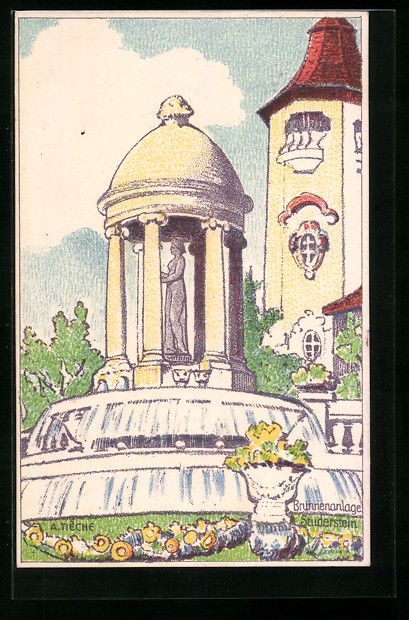 Cartoline postali: A. Tièche: Schweizer Landesausstellung  – Usato da Berlin venduto da bartko-reher