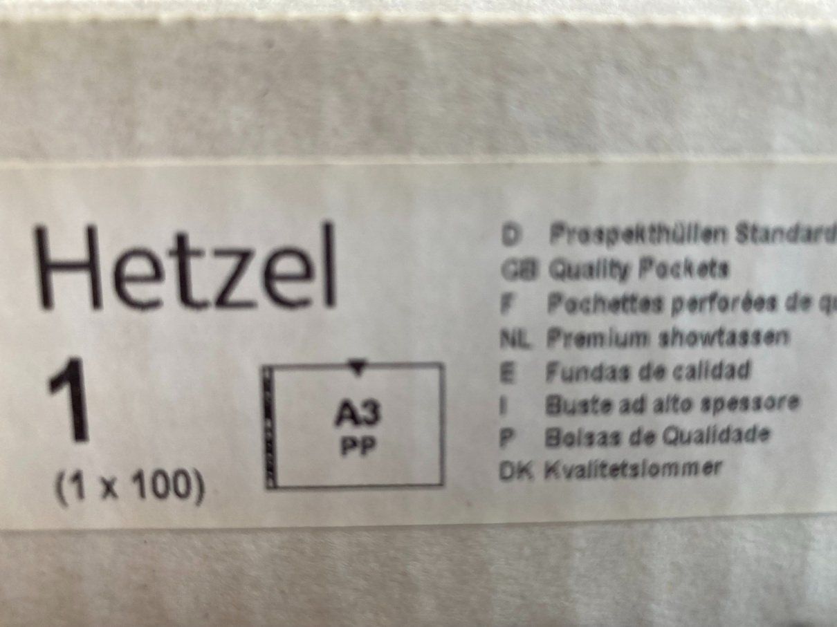 Documenti: Prospekthüllen, Klarsichtmappen A3 – Nuovo (secondo la descrizione) da Pfäffikon SZ venduto da Etzelstuermer 1