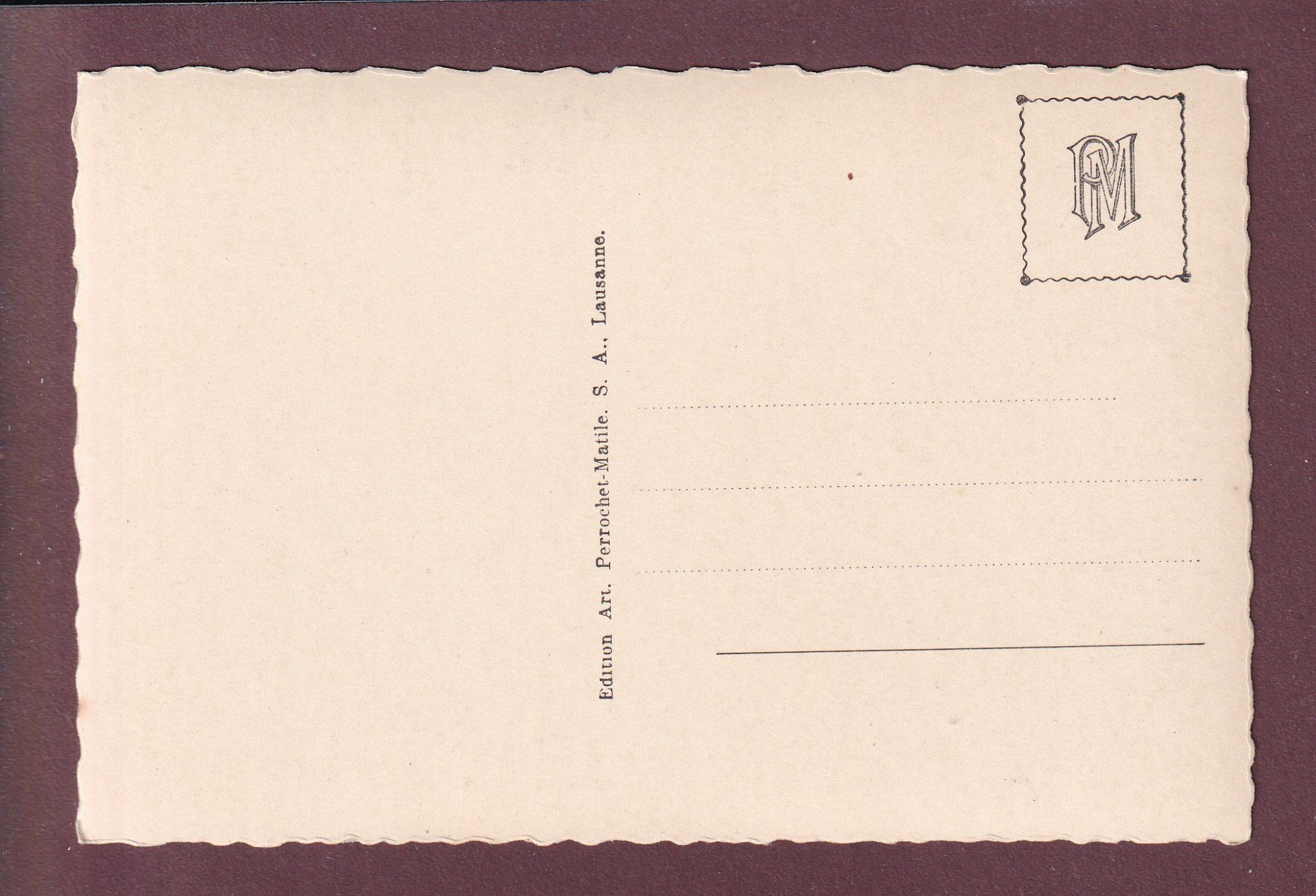 Cartoline postali: AVENCHES - Maison de repos CONSTANTINE - Salle à Manger – Usato da Pully venduto da nicecards 1