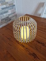 Laterne Metall mit LED-Kerze