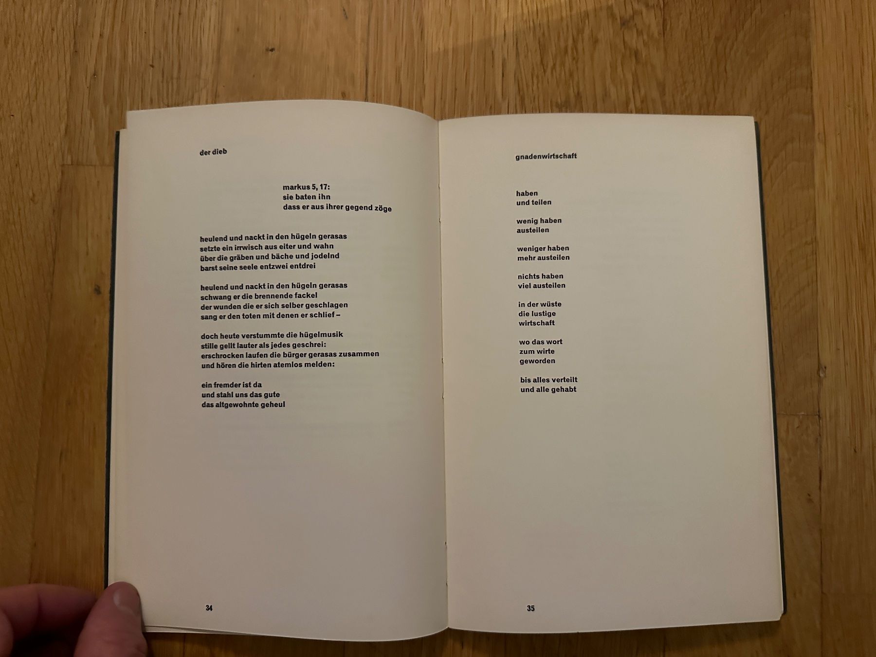 Libri: Kurt Marti: Gedichte am Rand. – Usato da Zürich venduto da allp 7