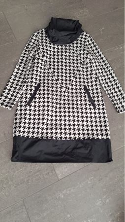 Schickes Hahnentritt Kleid Gr. XS Vicario Cinque