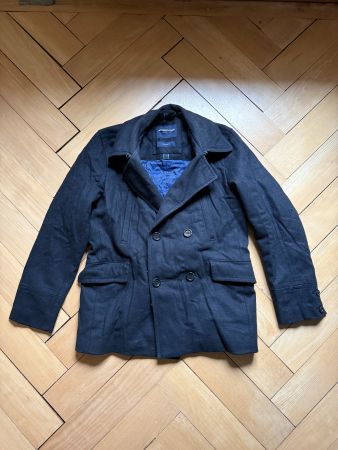 McGREGOR - Kurzmantel dunkelblau aus Wolle 50