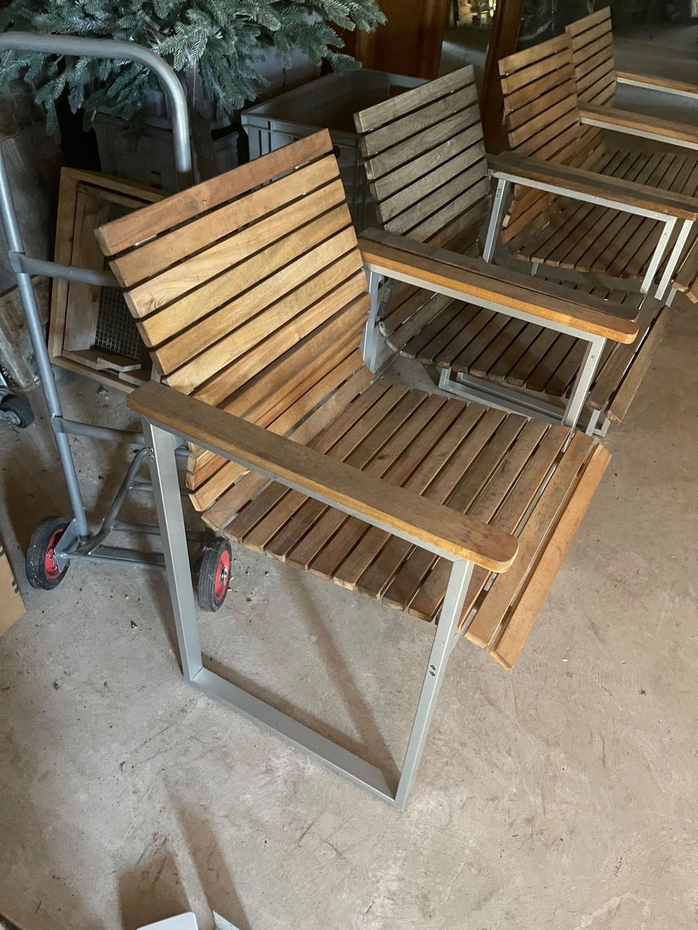 Chaises: 5 Gartensessel – D'occasion à Villnachern par socondlife