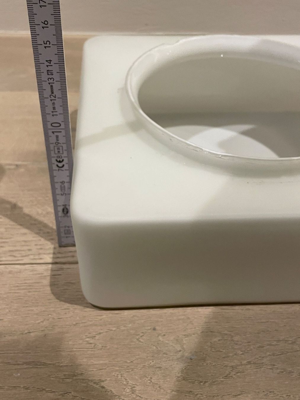 Regent Lampadari & plafoniere: Regent Deckenlampe oder Wandlampe Model Depose Opalglas – Usato da Volketswil venduto da rubin74 4