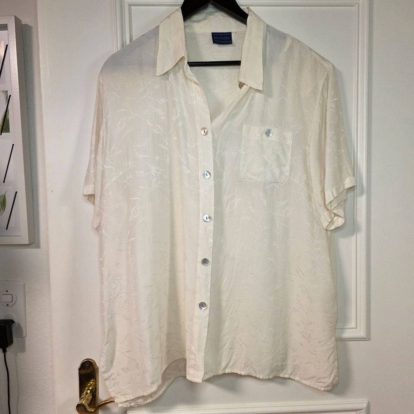 Camicette: BIAGGINI 100% Seide Vintage  Bluse XL – Usato da Wald ZH venduto da CapLux 1