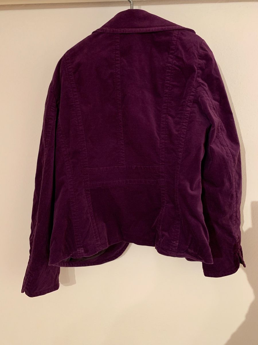 Gerry Weber Giacche: Gerry Weber Samt-Blazer, Lila, Gr. 40 – Usato da Oberstocken venduto da Janu88 3
