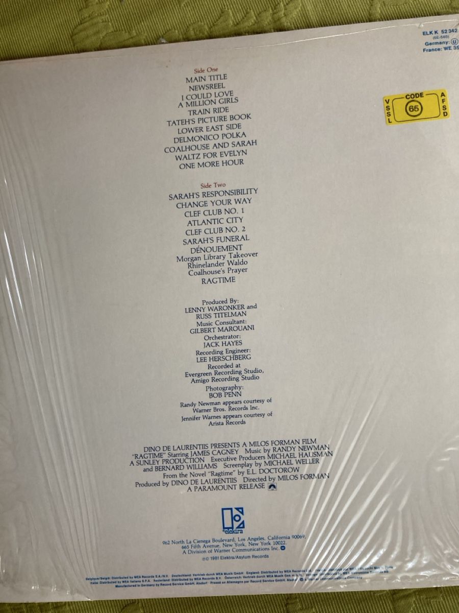 Dischi in vinile: LP Ragtime – Usato da Freienwil venduto da ehrenberg7 1
