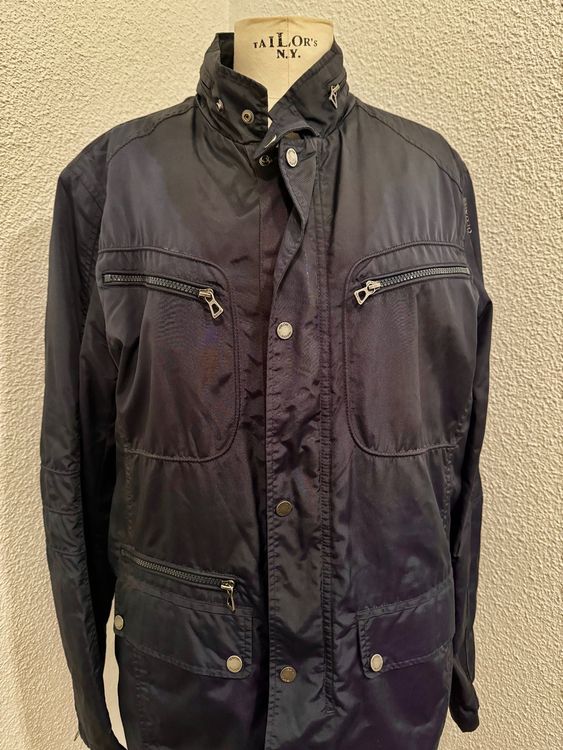 Geox Herren Wetterjacke Gr. 52 Dunkelblau Breathing System (Gebraucht ...