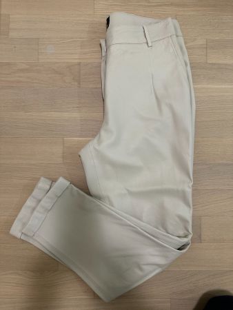 Studio AR - Lederhose - kitt - Gr. 38 - TOP