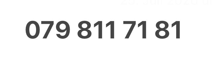 Swisscom Telefoni cellulari / Smartphones: 079 811 71 8X – Nuovo e nell'imballaggio originale da Rotkreuz venduto da .2426