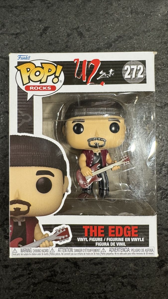 Funko Figuren: Funko POP, U2 / THE EDGE / 272 – Neu und originalverpackt aus Saillon von Tom78vs