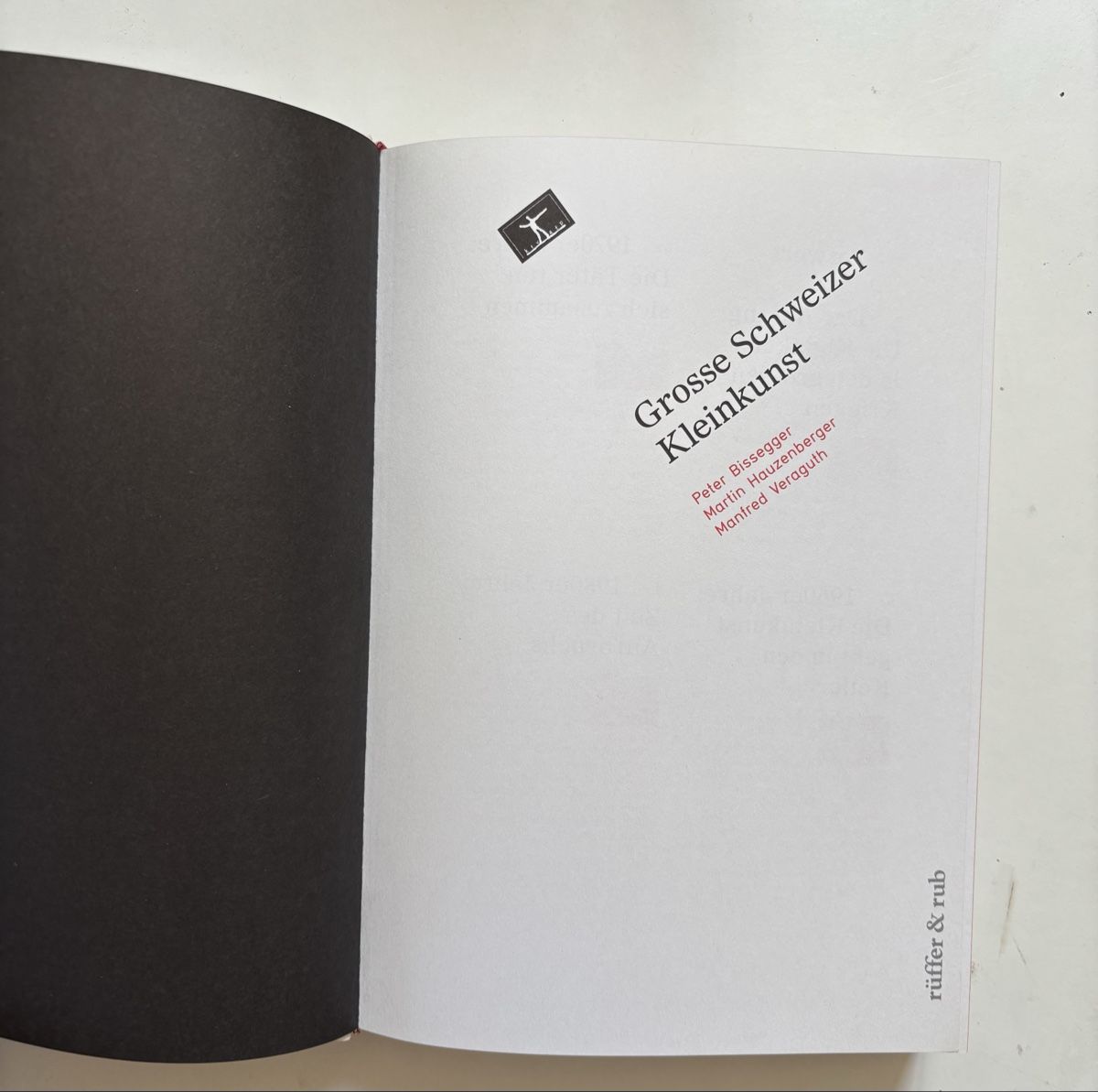 Libri: Grosse Schweizer KleinKunst – Nuovo (secondo la descrizione) da Neuchâtel venduto da Deivid2 1