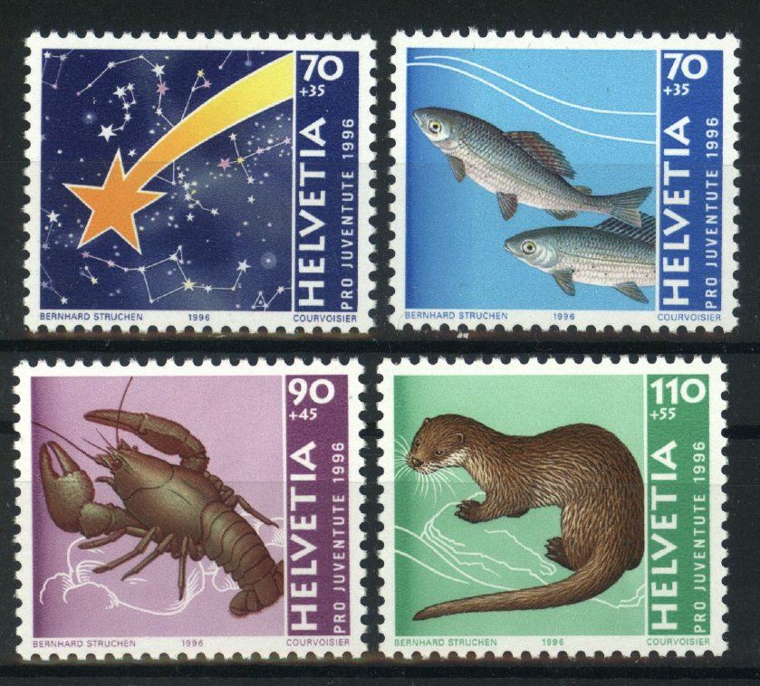 Tutti i francobolli: 1996, Pro Juventute ** – Usato da Willisau venduto da Vollstempel