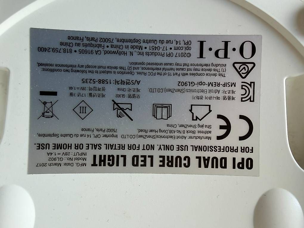 Lampade: 2 Lampes UV OPI Professionnel – Usato da Petit-Lancy venduto da acetik 2