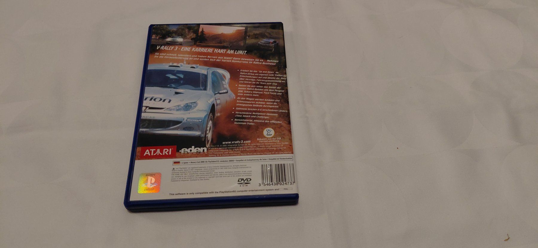 Giochi: V Rally 3 PS2 CD unbenutzt – Usato da Gretzenbach venduto da Uli1980 2